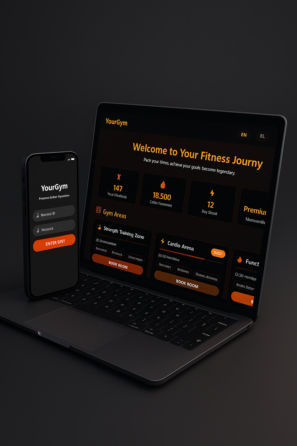 My Gym App (Mock)